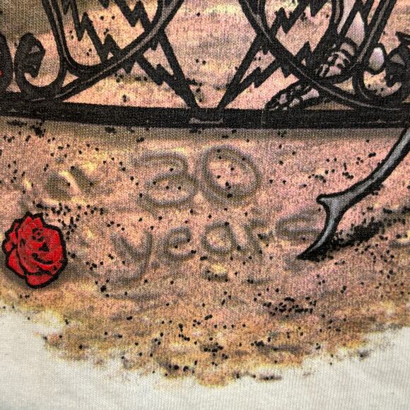 VINTAGE GRATEFUL DEAD 30 years 1965 1995 T-shirt Size Small Tie-Dye Skeleton‎ - Picture 7 of 8